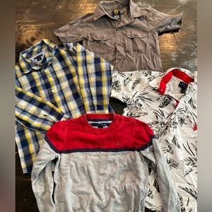 4T Boys Shirts Set of 4